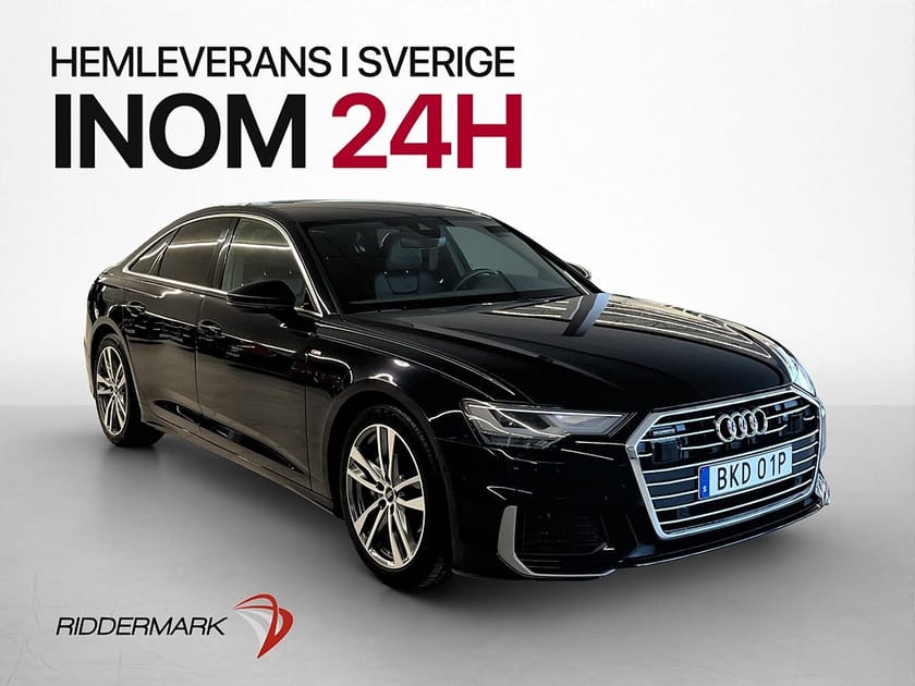 Bild 4 av Audi A6 Sedan 40 TDI quattro Q 204hk S-Line D-Värmare Navi Sensorer Drag