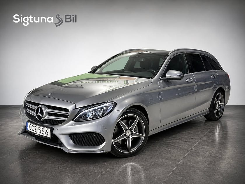Bild 1 av Mercedes-Benz C 220 T d AMG Line / Panorama / Drag