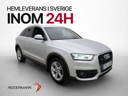 Audi Q3 Quattro Comfort 177hk Dragkrok Sportstolar Bluetooth