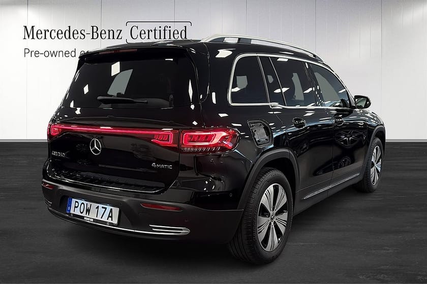 Bild 3 av Mercedes-Benz EQB 350 4MATIC Progressive Line Distronic Panelbelysning