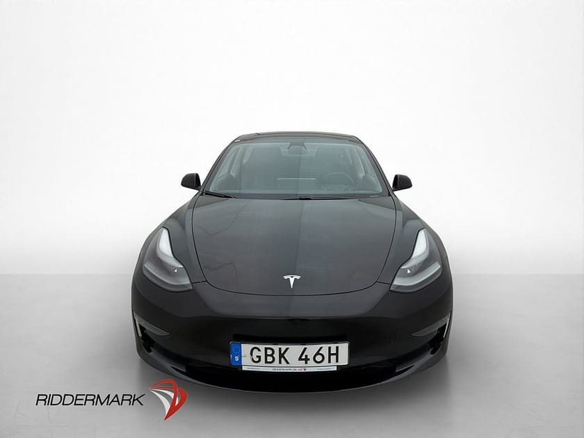 Bild 3 av Tesla Model 3 Long Range AWD 440hk Pano Navi Kamera Läder