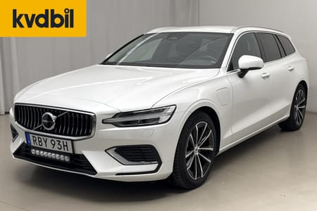 Volvo V60 T6 AWD Recharge (350hk) Plus Bright Helläder