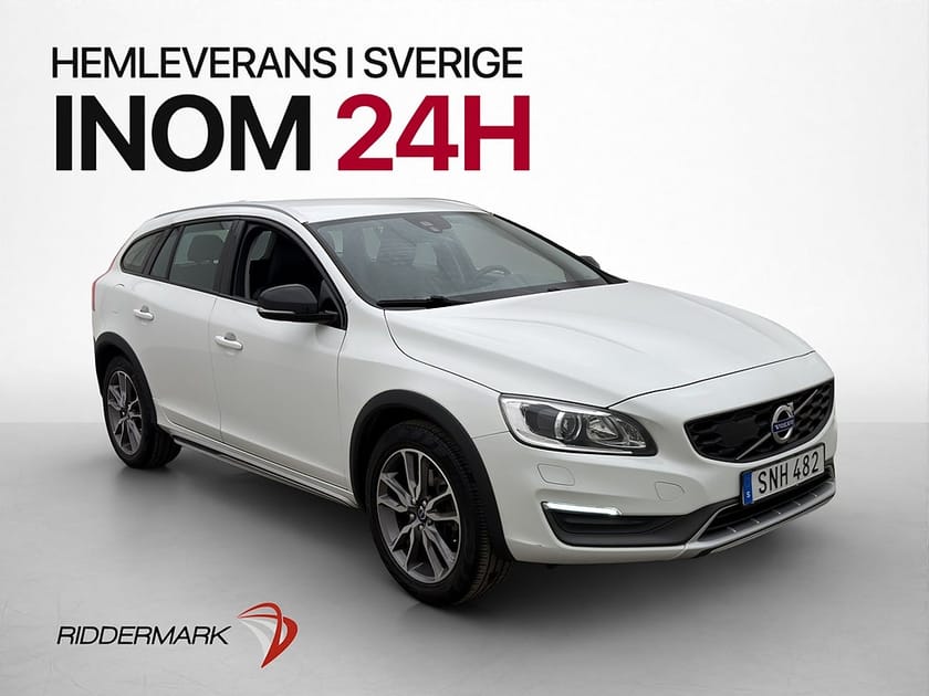 Bild 1 av Volvo V60 Cross Country D3 Summum VOC Värm P-Sensorer Skinn