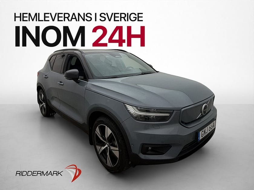 Bild 4 av Volvo XC40 Recharge Twin P8 AWD Pro VOC Pano H/K 360° Skinn Navi Drag Värm