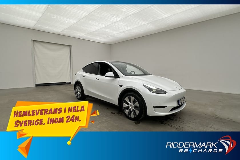 Bild 1 av Tesla Model Y Long Range AWD Pano Autopilot Svensksåld