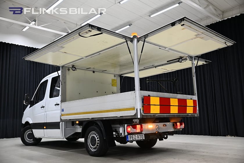 Bild 5 av Mercedes-Benz Sprinter 316 BlueTEC Chassi Crew cab Automat|Dubbelhytt|Kåpa|3.5ton-drag|EnÄgare|Leasbar