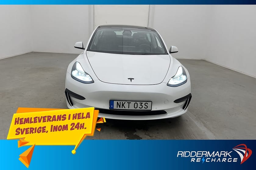 Bild 2 av Tesla Model 3 Long Range AWD AP Pano Skinn Navi Drag