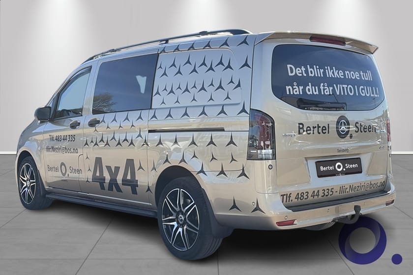 Bilde 3 av Mercedes-Benz Vito 119 CDI 4x4 3.0t Pro Star / / 9trinns / Krok / Facelift / 190HK /