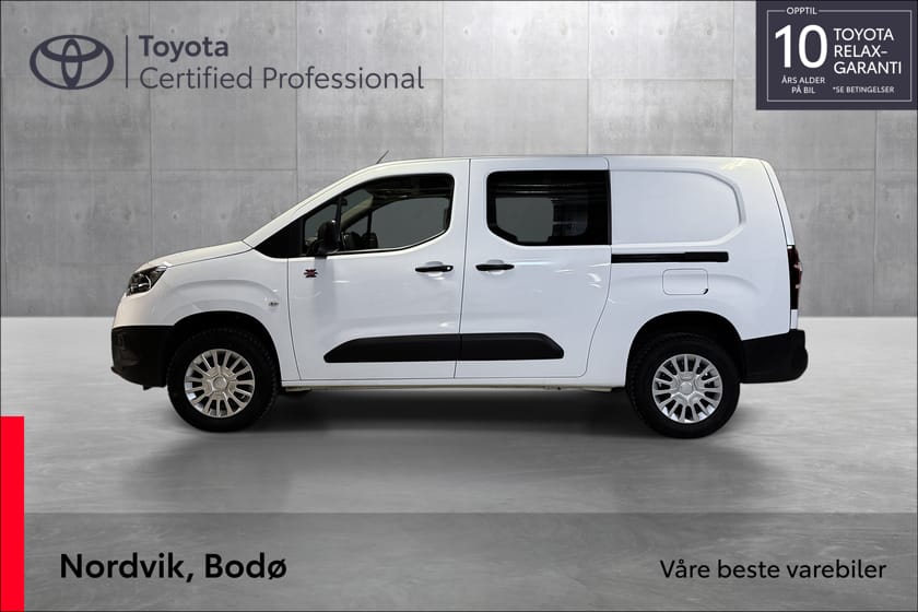 Bilde 2 av Toyota ProAce City L2 Lang 4x4 skyvedør begge sider | SmartCargo|
