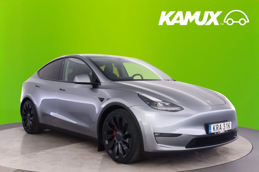 Bild 1 av Tesla Model Y Performance Quicksilver Drag MOMS