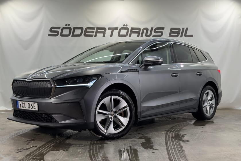 Bild 1 av Škoda Enyaq iV 80x VÄRMARE DRAG KAMERA MOMSBIL