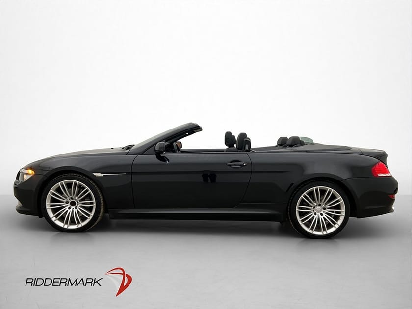 Bild 5 av BMW 650i Convertible 650 367hk Dynamic HiFi HUD Navi Soft-Close