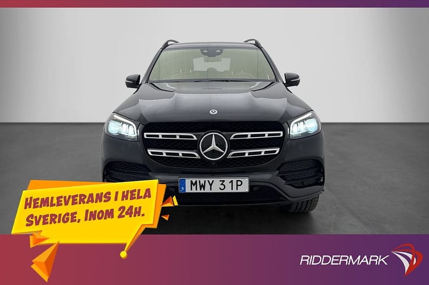Bild 2 av Mercedes-Benz GLS 400 d 4MATIC 400d 4M AMG 7-Sits AirMatic Pano Burm Drag