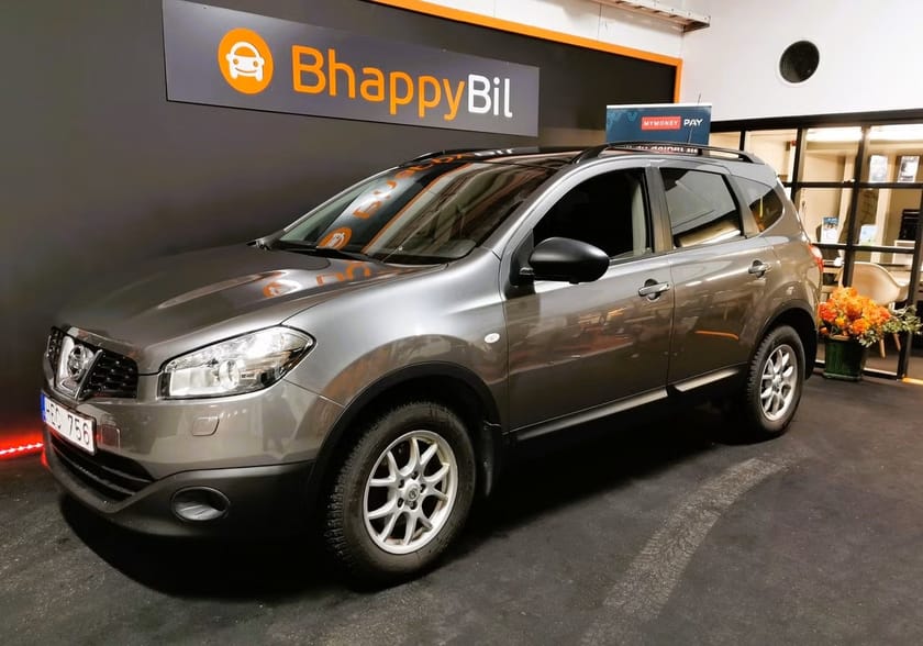 Bild 1 av Nissan Qashqai+2 1.6 117hk Euro 5 7-sits Panoramaglastak Backkamera