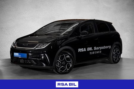 BYD Dolphin Design, Rattvarme, ventilasjon seter, Apple Carplay!