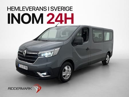 Renault Trafic Grand Kombi Lång 170hk B-Kamera LED Drag 9-Sit MOMS