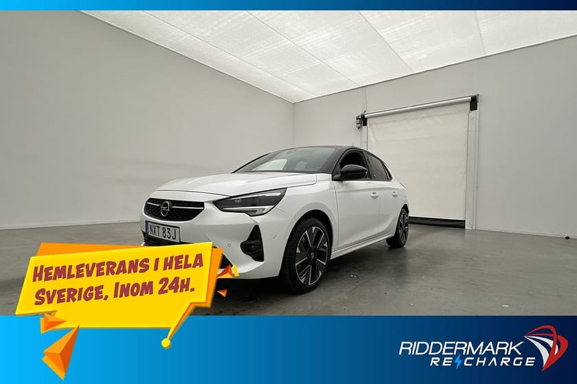 Bild 1 av Opel Corsa-e 136hk Kamera Navi CarPlay Rattvärme Adp-Fart