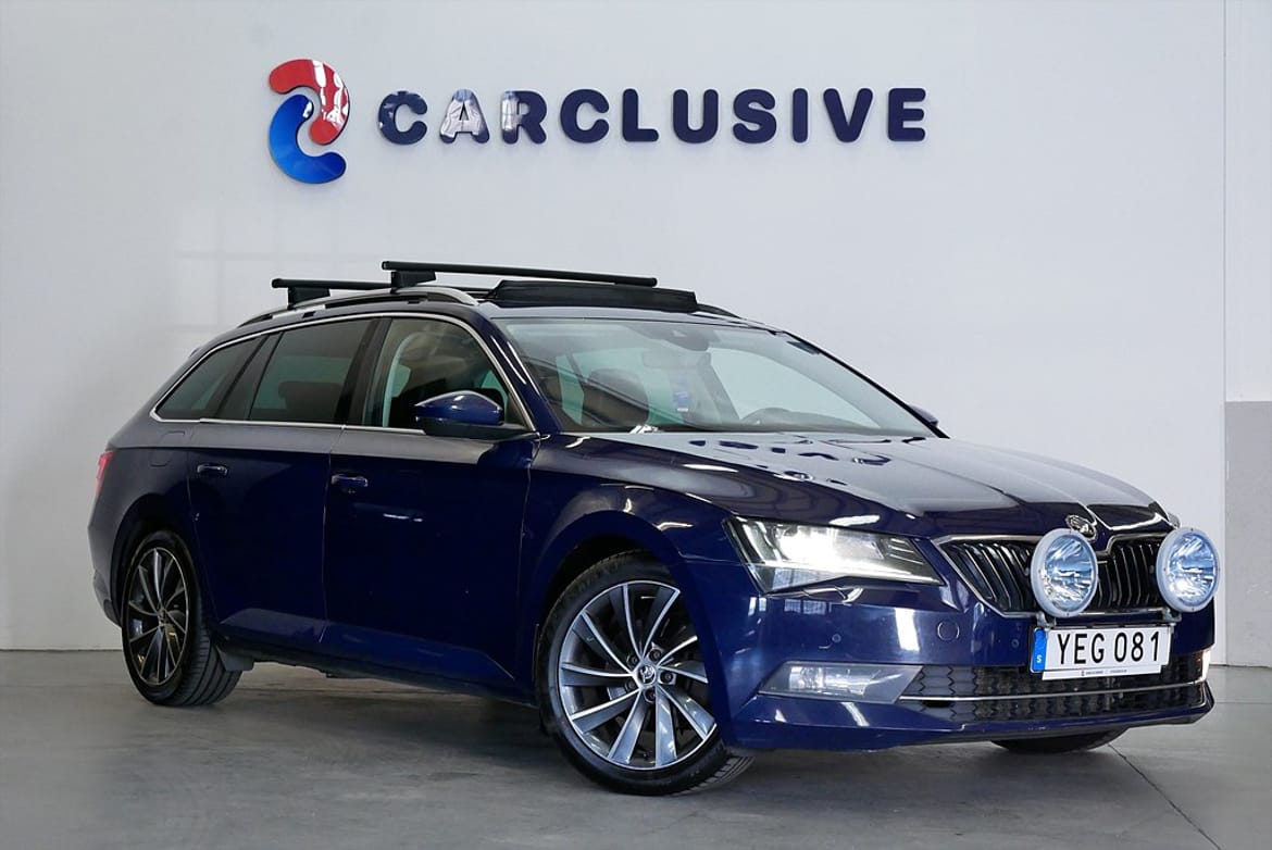 Škoda Superb Kombi 2.0 TDI SCR DSG Sekventiell, 190hk, 2017