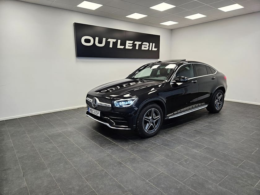 Bild 1 av Mercedes-Benz GLC 400 d Coupé 4MATIC AMG Cockpit Burmester Taklucka Drag