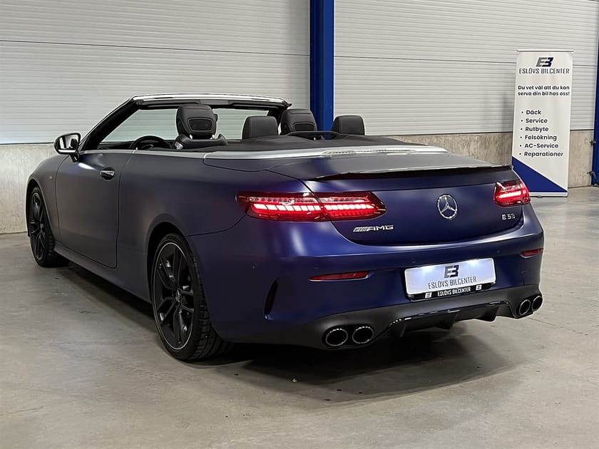 Bild 5 av Mercedes-Benz AMG E 53 4MATIC+ Cabriolet 435 HK 4MATIC / CAB / Burmester / Luftfjädring / Airscarf