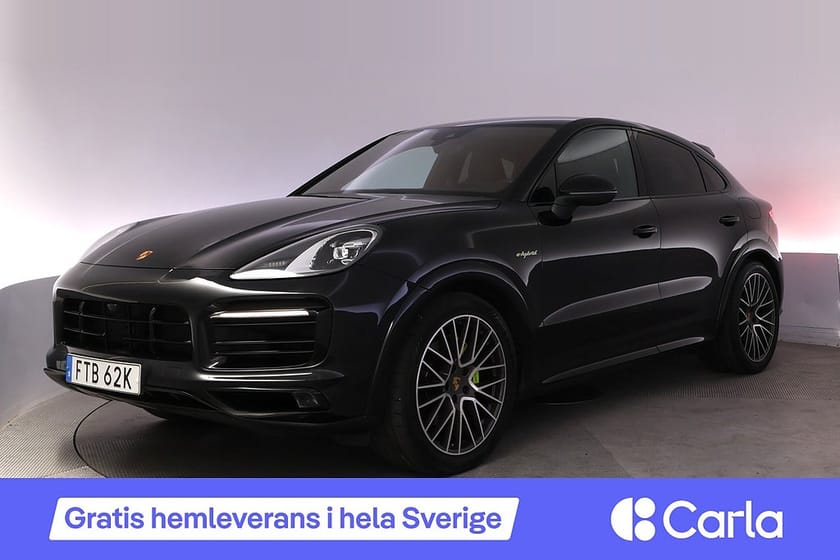 Bild 1 av Porsche Cayenne E-Hybrid Coupé Platinum Edition 18-väg stol