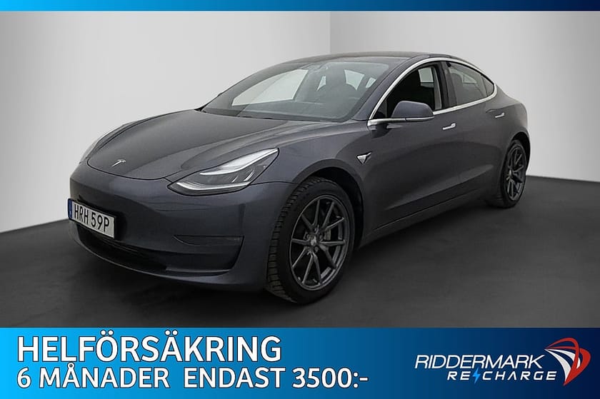 Bild 1 av Tesla Model 3 Standard Range Plus Drag Autopilot Sv-Såld