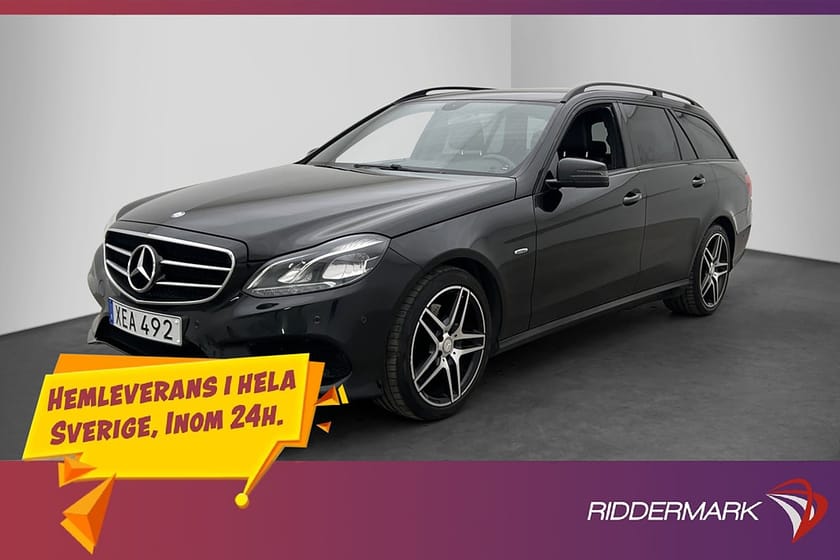 Bild 3 av Mercedes-Benz E 220 T BlueTEC 170hk AMG Sport Halvskinn Dragkrok