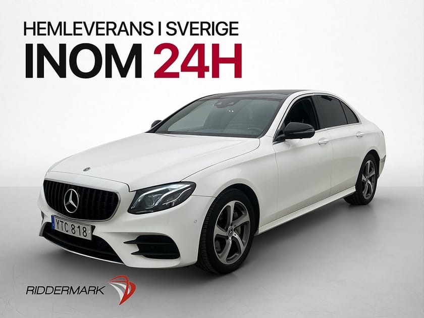 Bild 3 av Mercedes-Benz E 220 d 4MATIC 4M AMG Panorama Wide Head Up 360°