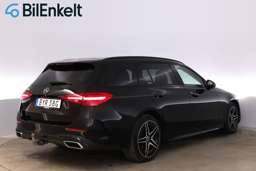 Bild 3 av Mercedes-Benz C 300 T e AMG Night Burmester Kamera Drag