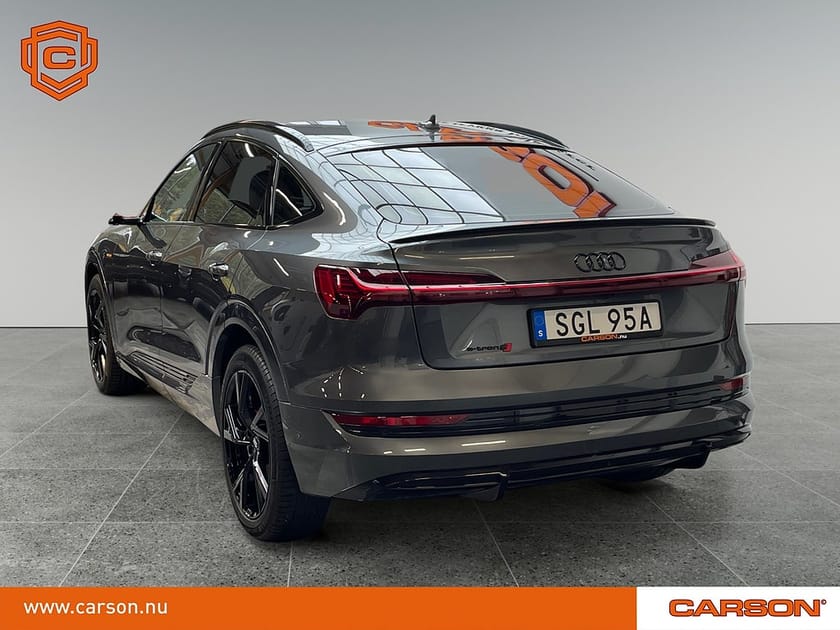 Bild 4 av Audi e-tron Sportback 55 quattro Q Sline Black Edition B&O Matrix