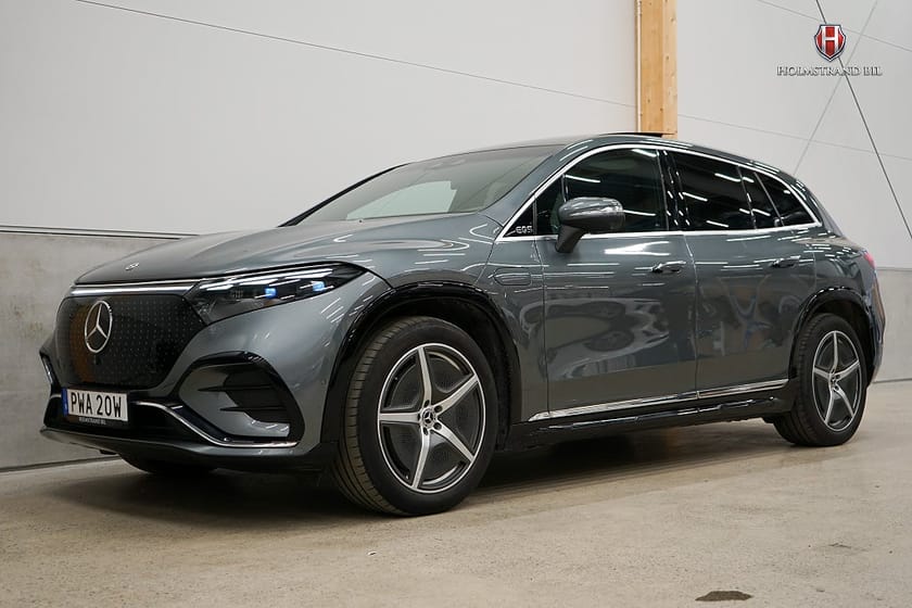 Bild 3 av Mercedes-Benz EQS SUV 450 4MATIC AMG Line Premium Plus Drag Pano Hyperscreen