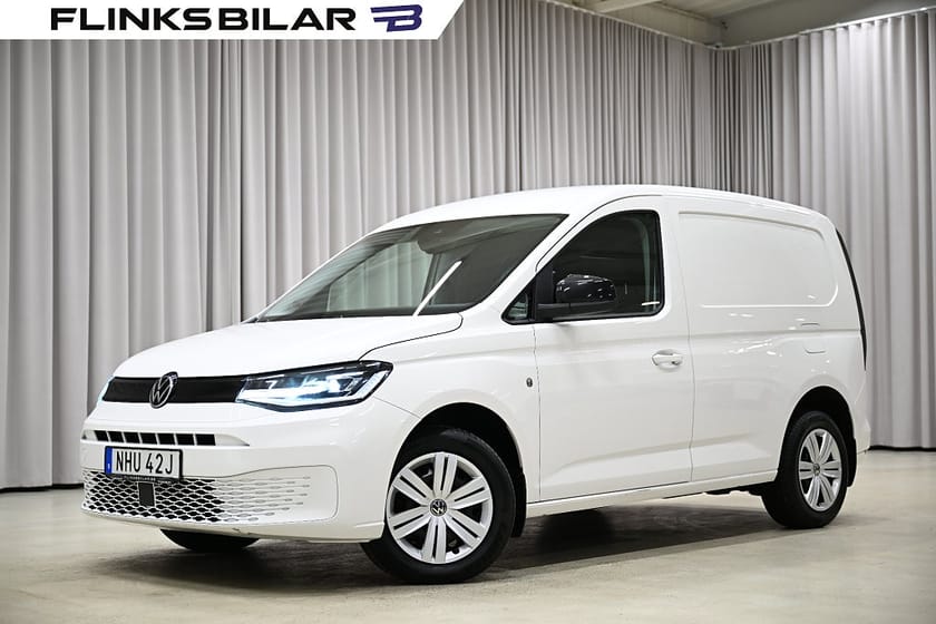 Bild 2 av Volkswagen Caddy Cargo 4Motion 122HK Nedlackad|LED|Värmare|AppleCarplay|Moms
