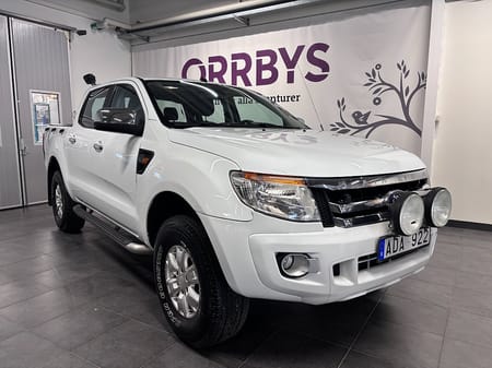 Ford Ranger Dubbelhytt 2.2 TDCi 4x4 AUT Drag Värmare V-hjul Få mil