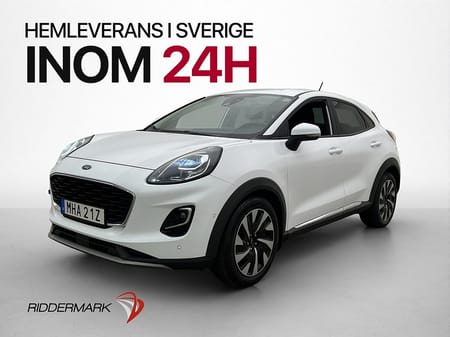 Ford Puma 1.0 EcoBoost 125hk M-Värmare Kamera CarPlay Navi