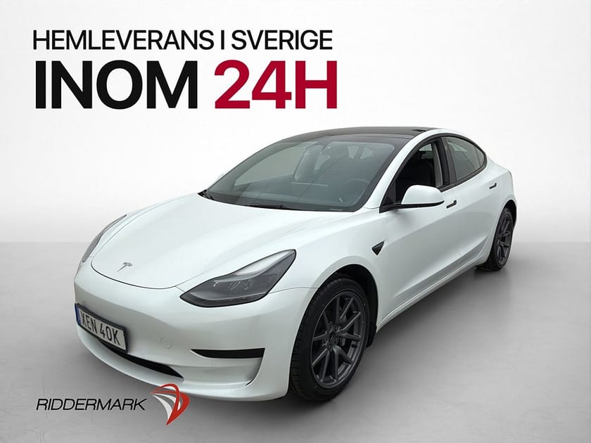 Bild 1 av Tesla Model 3 Standard Range Autopilot Svensksåld