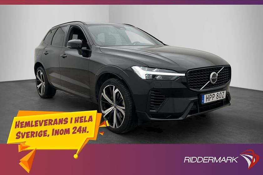 Bild 2 av Volvo XC60 T8 AWD R-Design Pano B&W VOC HUD Drag Massage