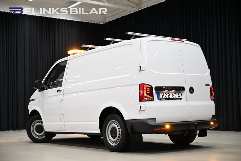 Bild 4 av Volkswagen Transporter 4Motion DSG 150HK Inredd|Drag|Värmare|GPS|Moms|SeUtr!