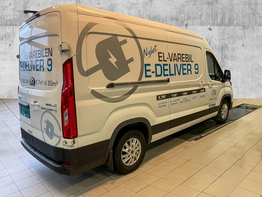 Bilde 3 av Maxus e-Deliver 9 L3H2 11m3 72kwt 204hk SJEKK PRISEN!!!!