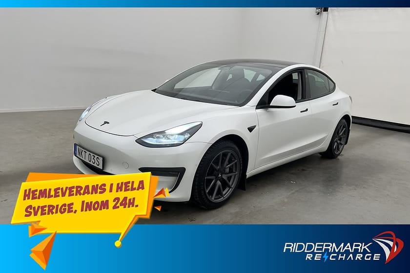 Bild 3 av Tesla Model 3 Long Range AWD AP Pano Skinn Navi Drag