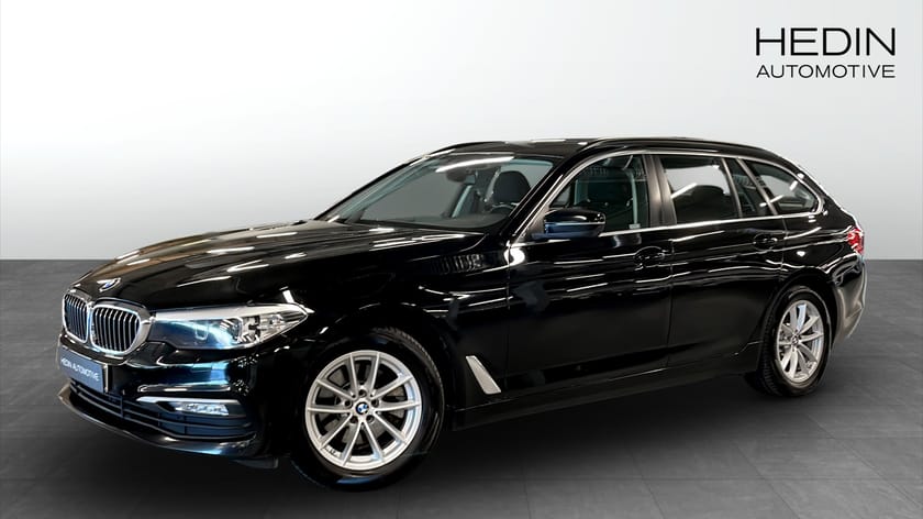 Bild 1 av BMW 520d Touring 190 hk Dragkrok Backkamera Rattvärme