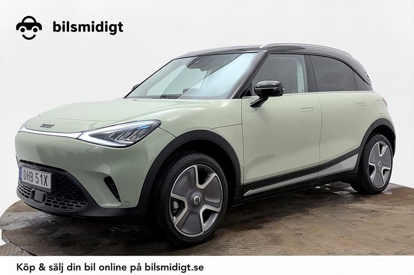 Bild 1 av Smart #1 66 kWh CCS Pano Navi 360° 3D Läder Elsäte MOMS 272hk