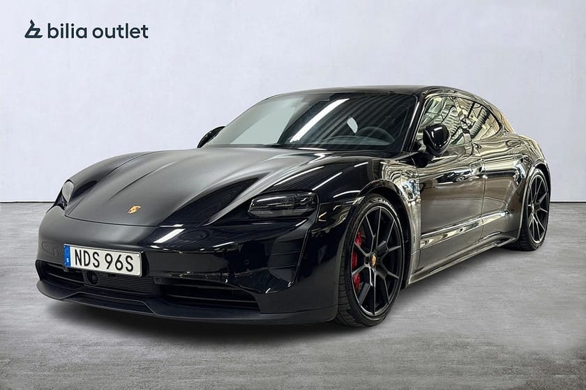 Bild 1 av Porsche Taycan GTS Sport Turismo 517hk Pano Navi HuD V-pump BOSE 360°