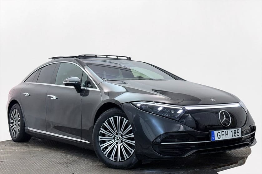 Bild 4 av Mercedes-Benz EQS 450+ Avantgarde CCS HUD Luftf Massage Pano Burmester MOMS