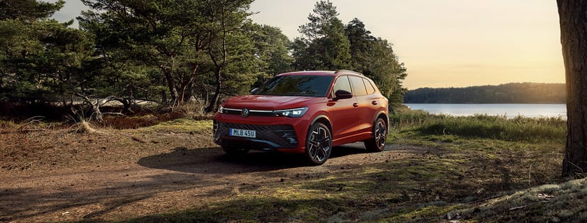 Nya Volkswagen Tiguan. För livets alla resor. bakgrundsbild