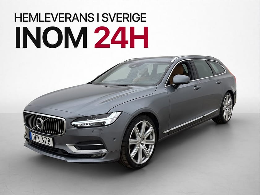 Bild 3 av Volvo V90 D5 AWD Inscription B&W HUD Pano 360° BLIS Drag
