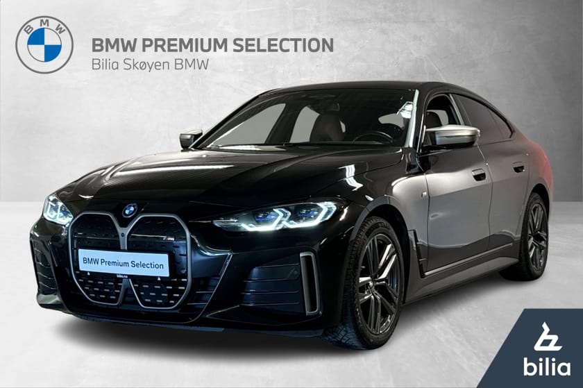 Bilde 1 av BMW i4 M50 xDrive Gran Coupé Fully Charged,Skinn,M-seter,H&K,el.seter,Laser,ACC