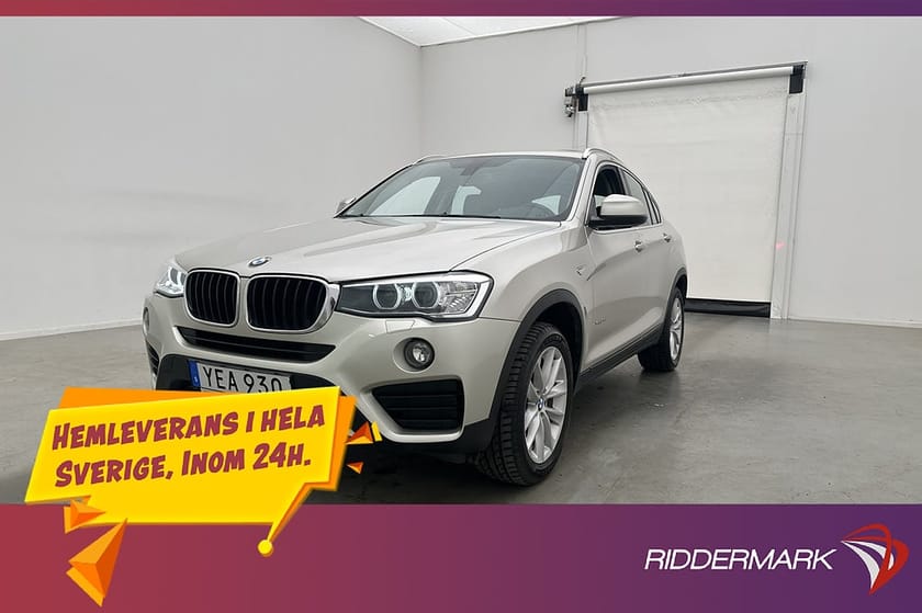 Bild 3 av BMW X4 xDrive20d Steptronic 190hk Skinn Dragkrok Hifi