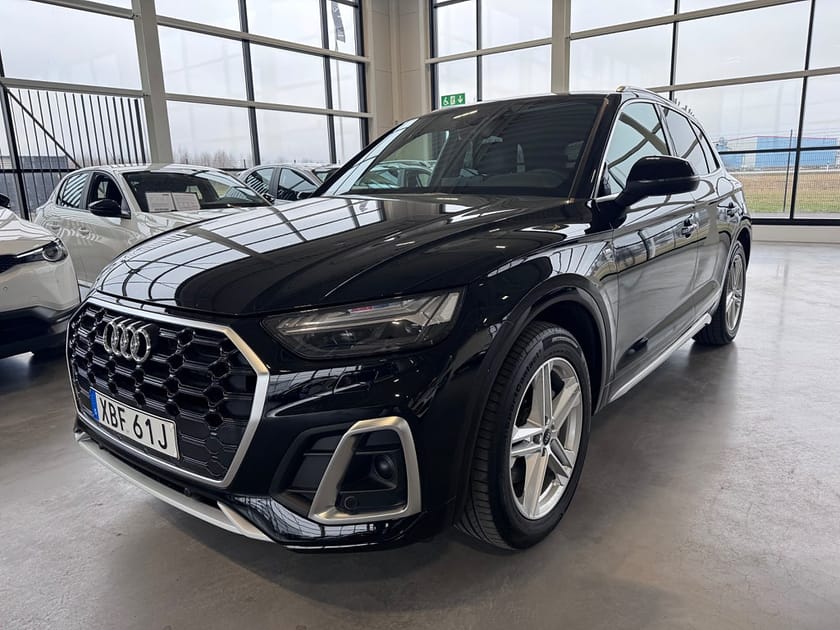 Bild 1 av Audi Q5 55 TFSI e quattro S Tronic|S-Line|Luftfj|Kamera|Moms
