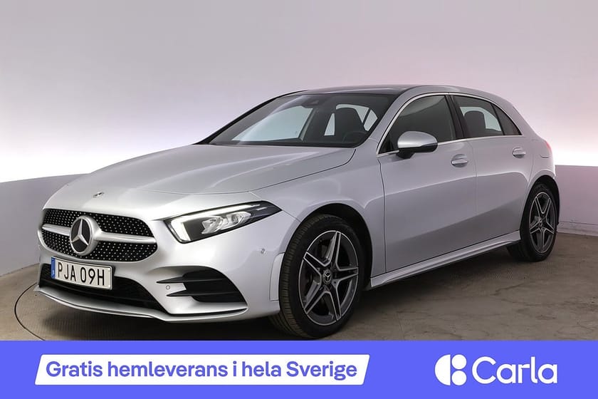 Bild 1 av Mercedes-Benz A 250 e AMG Pano Widescreen Kamera Navi