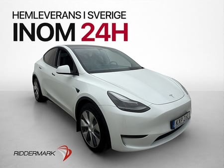 Tesla Model Y Long Range AWD Dragkrok Rattvärme Svensksåld